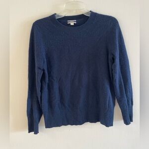 J Crew 100% Cashmere women’s navy sweater size XS